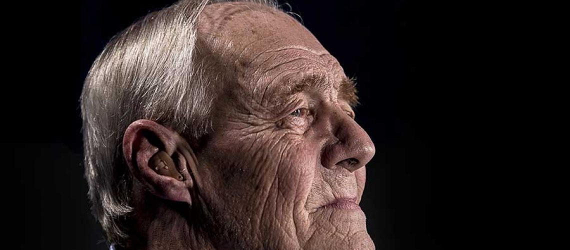 Anziano malato di Alzheimer